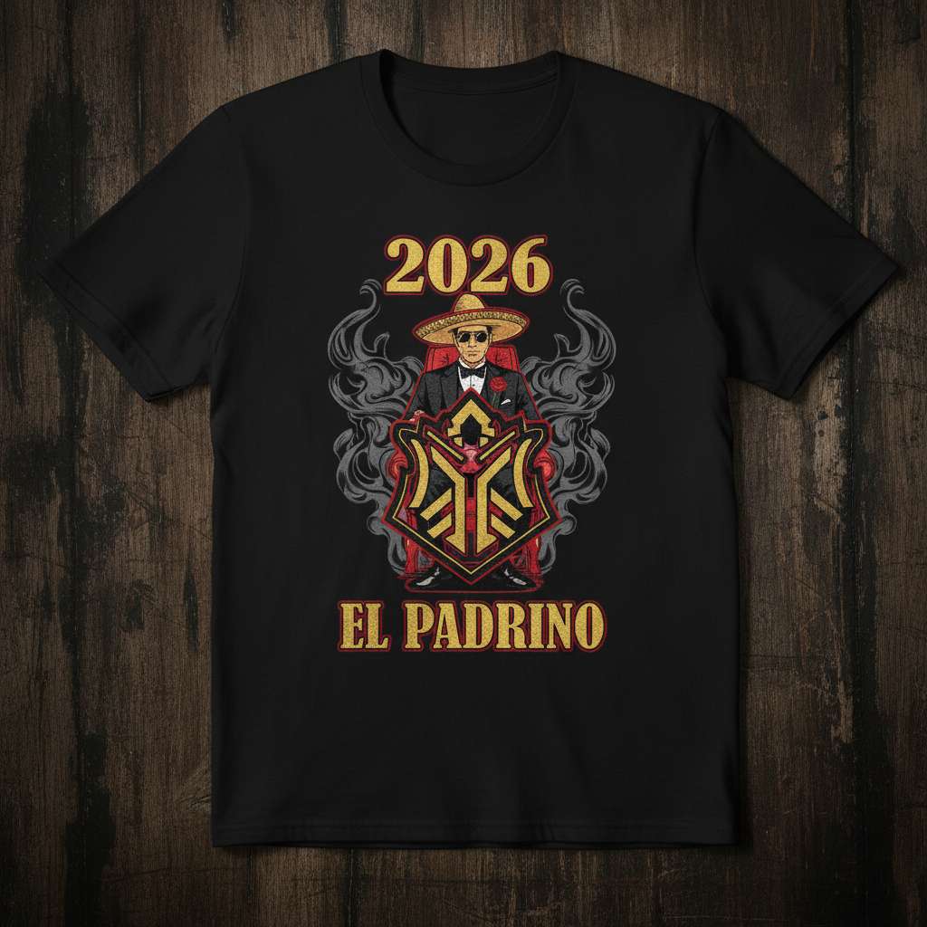 2026 El Padrino T-Shirt, Funny Godfather Proposal Tee Gift Idea