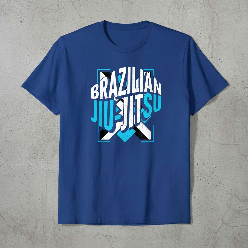 Brazilian Jiu Jitsu Graphic T-Shirt, BJJ Tee Gift Idea