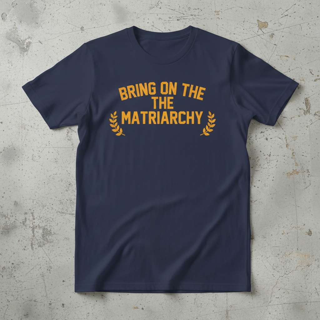 Bring On The Matriarchy T-Shirt, Feminism Graphic Tee Gift Idea