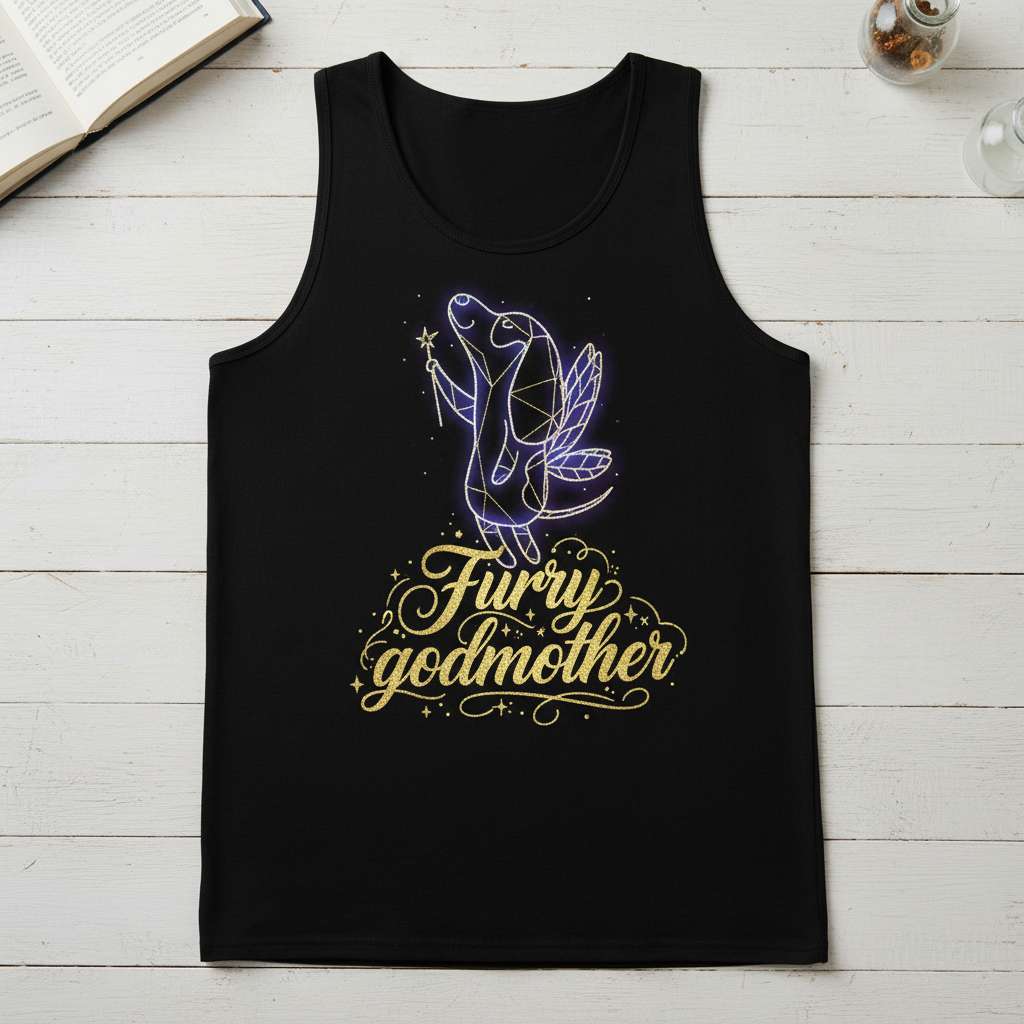 Furry Godmother T-Shirt, Cute Dog Lover Tee Gift Idea