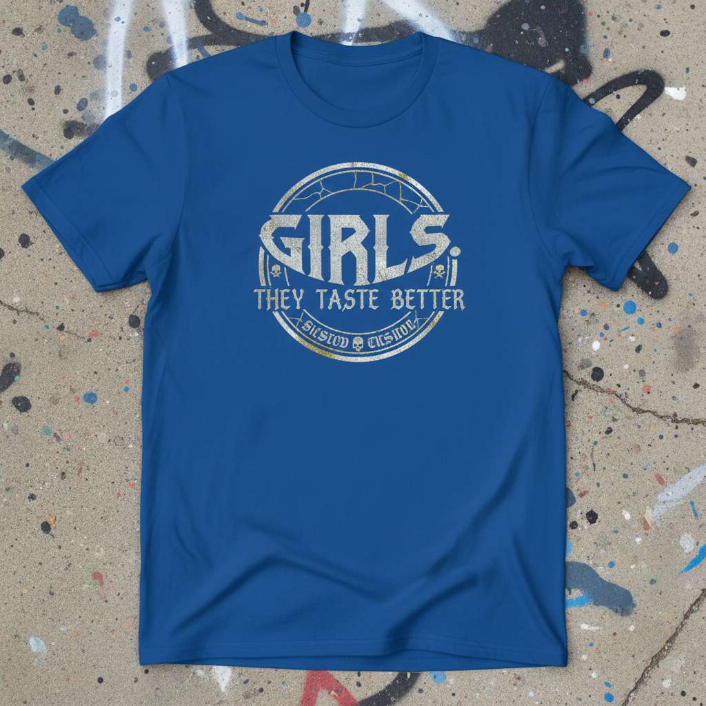 Girls They Taste Better T-Shirt, Vintage Graphic Tee
