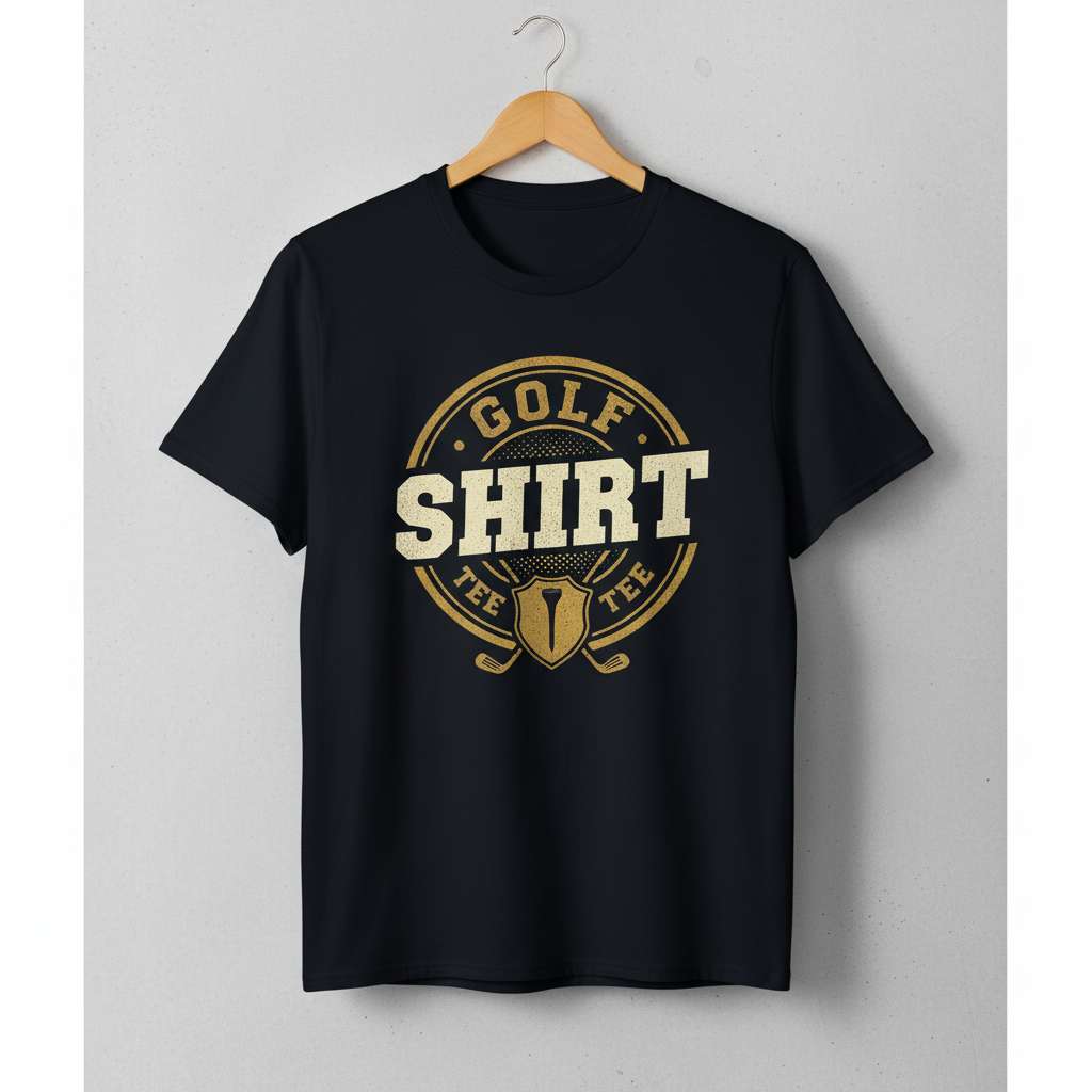 Golf Shirt Tee Tee T-Shirt, Graphic Merch Idea