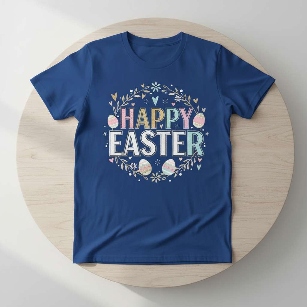 Happy Easter Graphic T-Shirt, Funny Easter Tee Gift