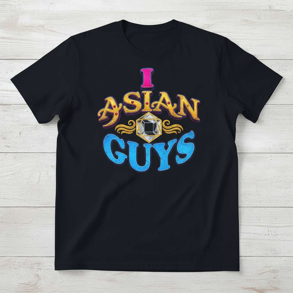 I Asian Guys T-Shirt, Graphic Tee Idea