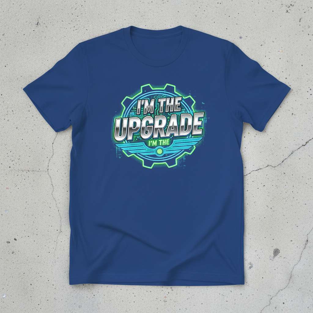 Im The Upgrade T-Shirt, Funny Gag Gift Tee