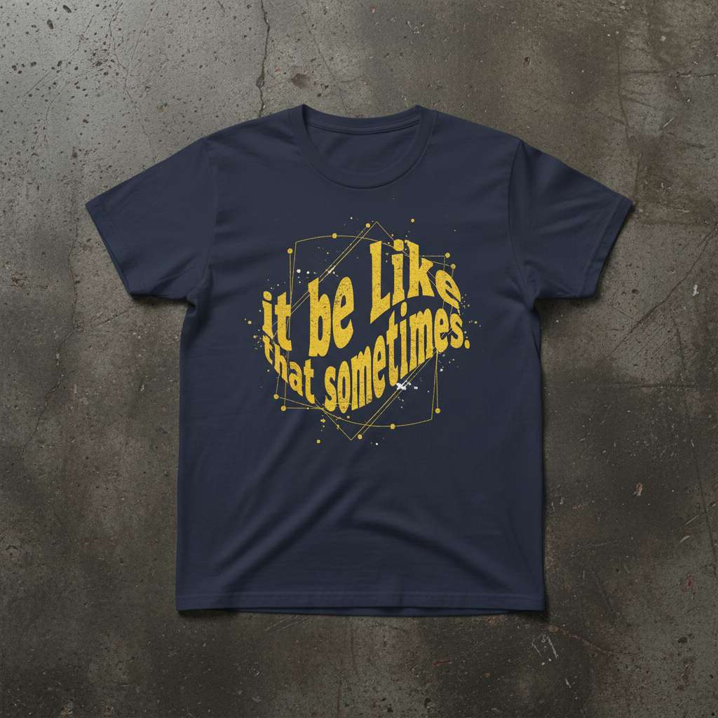 It Be Like That Sometimes Graphic T-Shirt, Funny Novelty Tee