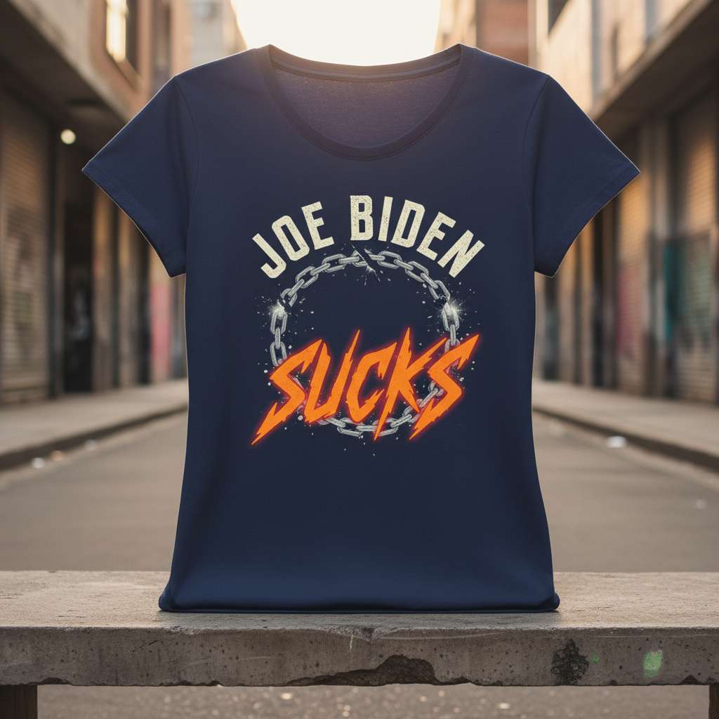 Joe Biden Sucks Funny T-Shirt, Graphic Political Tee