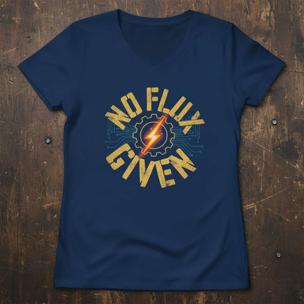 No Flux Given Graphic T-Shirt, Funny Gift Idea Tee