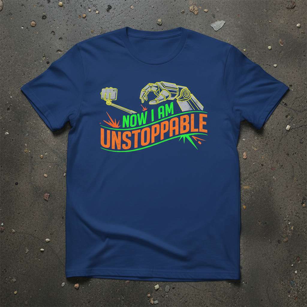 Now I Am Unstoppable Graphic T-Shirt, Funny Birthday Tee