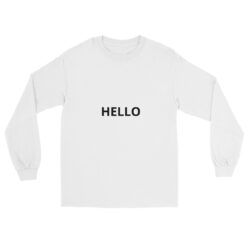 HELLO - Men’s Long Sleeve Shirt