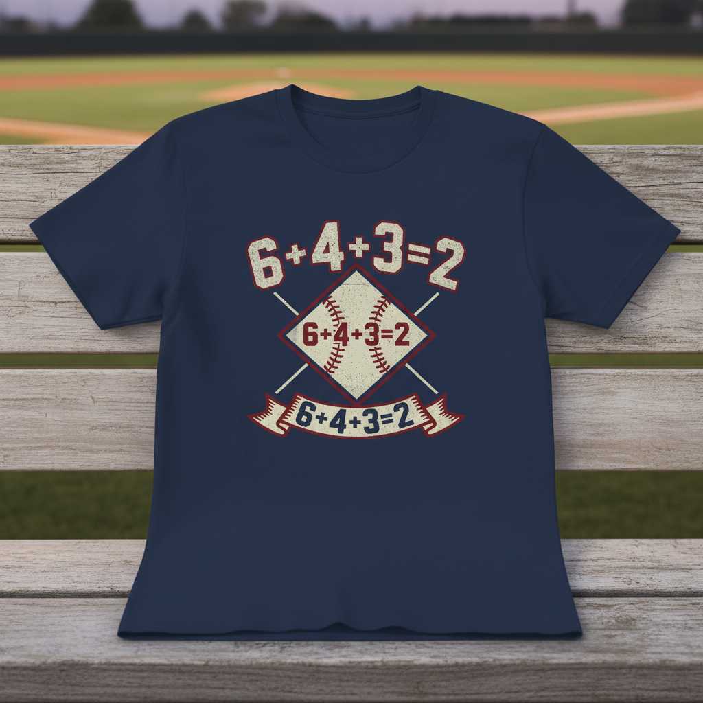 6 4 3 2 Eat Sleep Baseball Math Repeat 643 Double