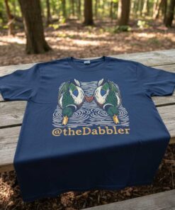 @theDabbler Duck Graphic T-Shirt Tee Novelty Unisex Gift Idea for Bird Lover
