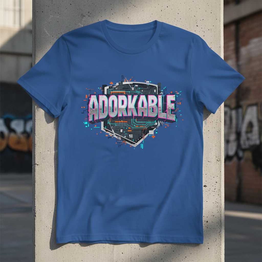 Adorkable Graphic T-Shirt Retro Tee Novelty Clothing Gift Idea for Geek Fans