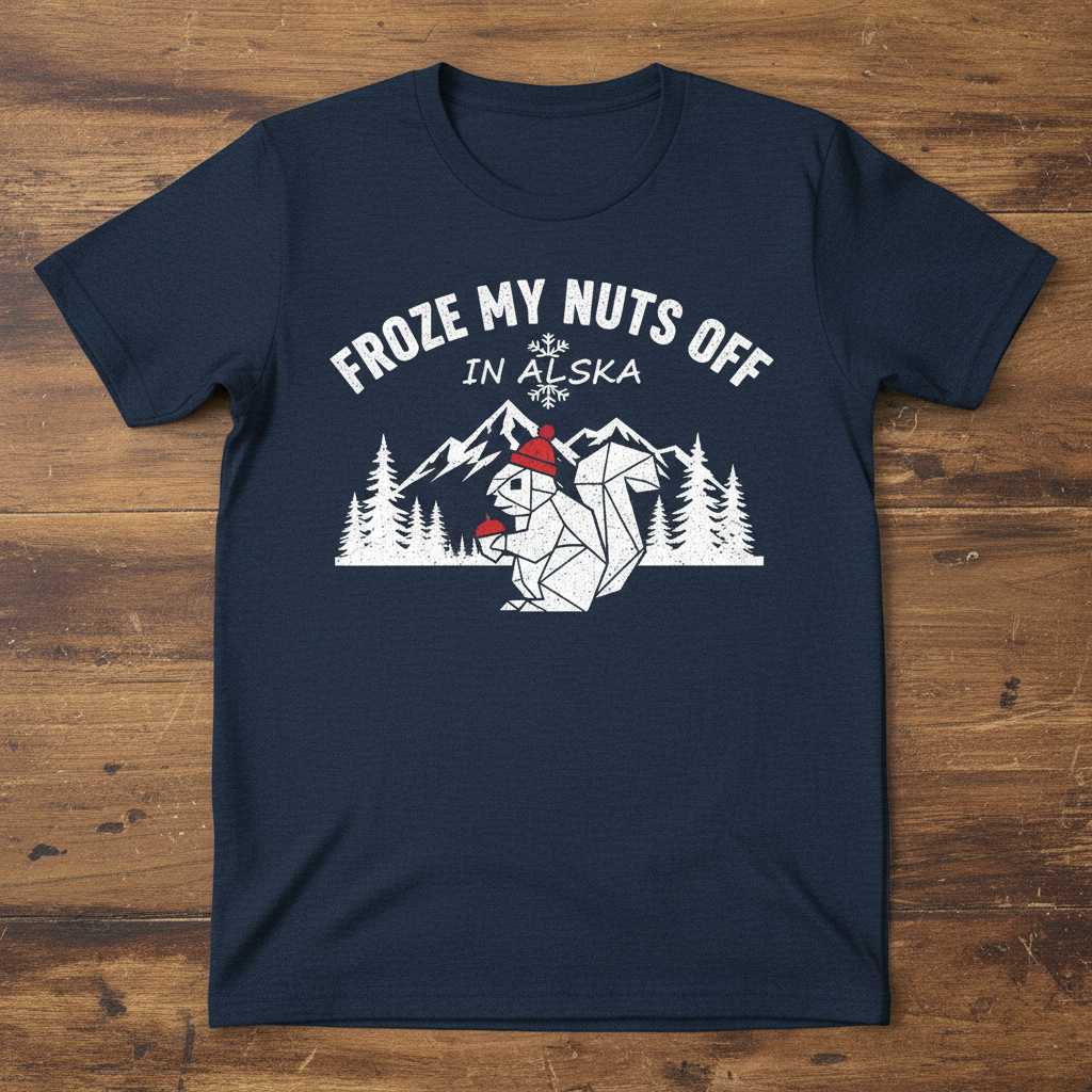 Alaskan Tourist Funny Squirrel Gifts