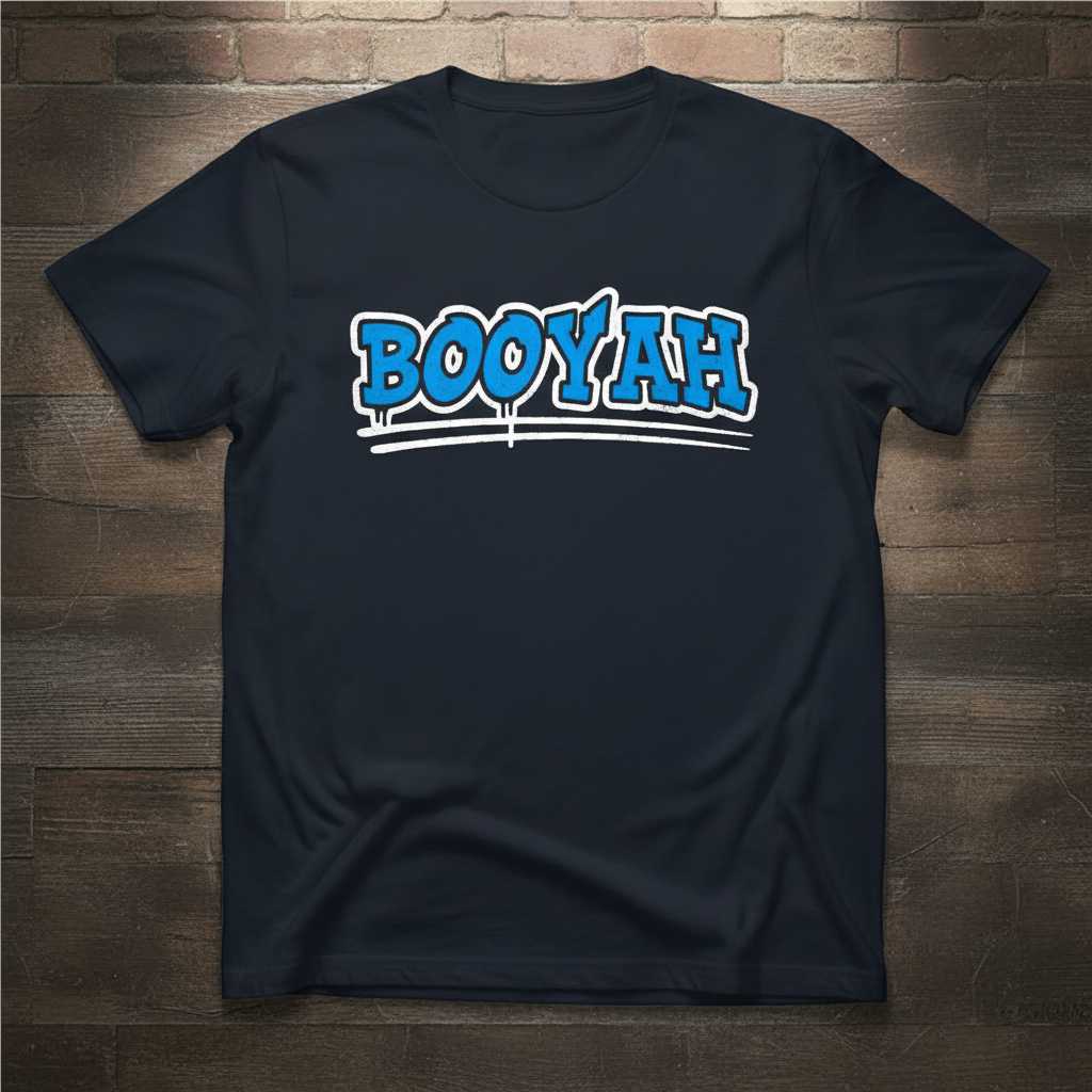 BOOYAH Graphic T-Shirt Tee Novelty Unisex Clothing Gift Idea for Fans and Enthusiasts