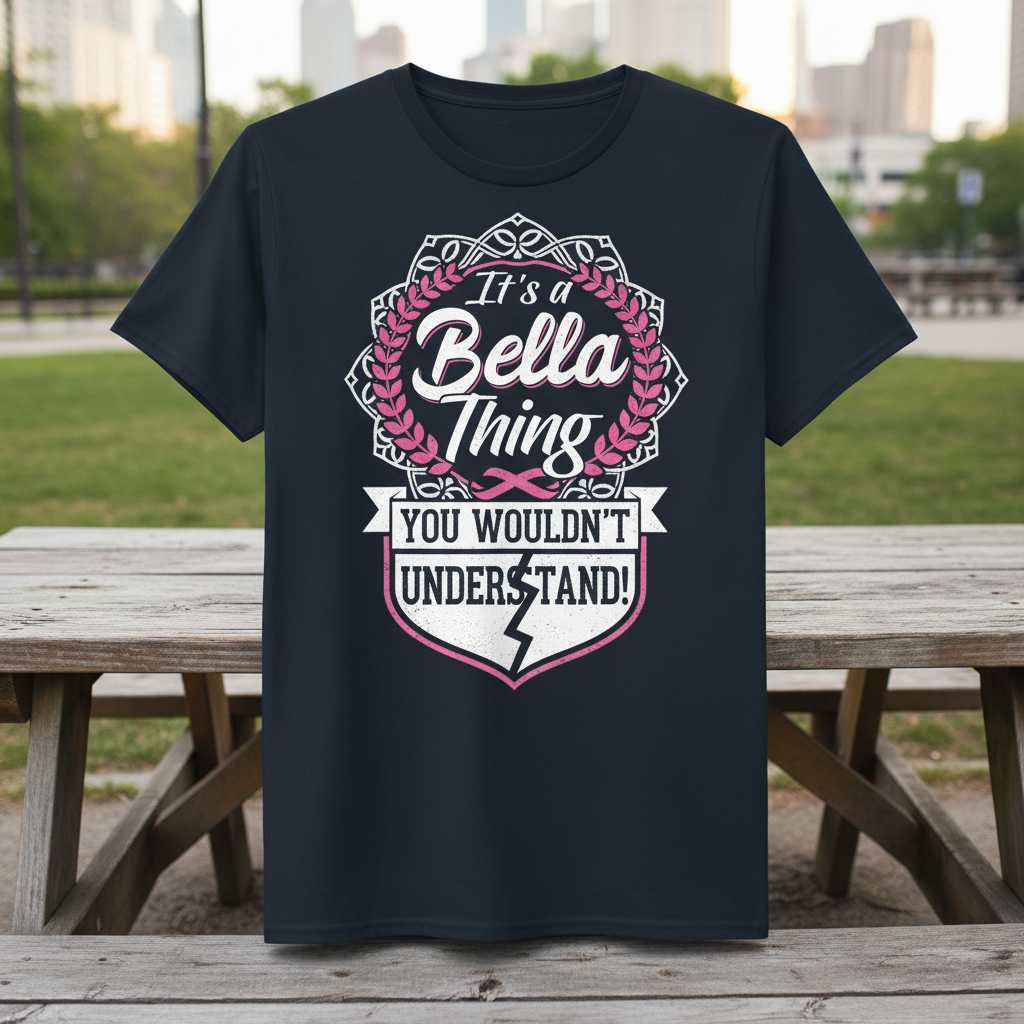 Its a Bella Thing You Wouldnt Understand T-Shirt Tee Novelty Gift Idea