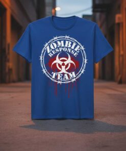 Zombie Response Team Graphic T-Shirt Tee Halloween Outfit Novelty Gift Idea