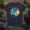 12th Birthday Boy Skater Bike bold graphic design printed on comfortable cotton t-shirt