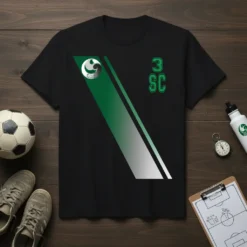 3 SC GSL eye-catching graphic design printed on comfortable cotton t-shirt