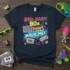 80's BABY 90s MADE ME! unique graphic design printed on comfortable cotton t-shirt