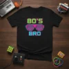 80'S BRO eye-catching graphic design printed on comfortable cotton t-shirt