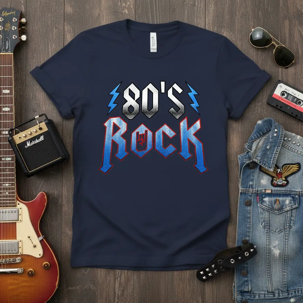 80’s Rock Vintage 80s Music Fan T-Shirt Gift