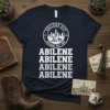 ABILENE EST 1881 stylish graphic design printed on comfortable cotton t-shirt