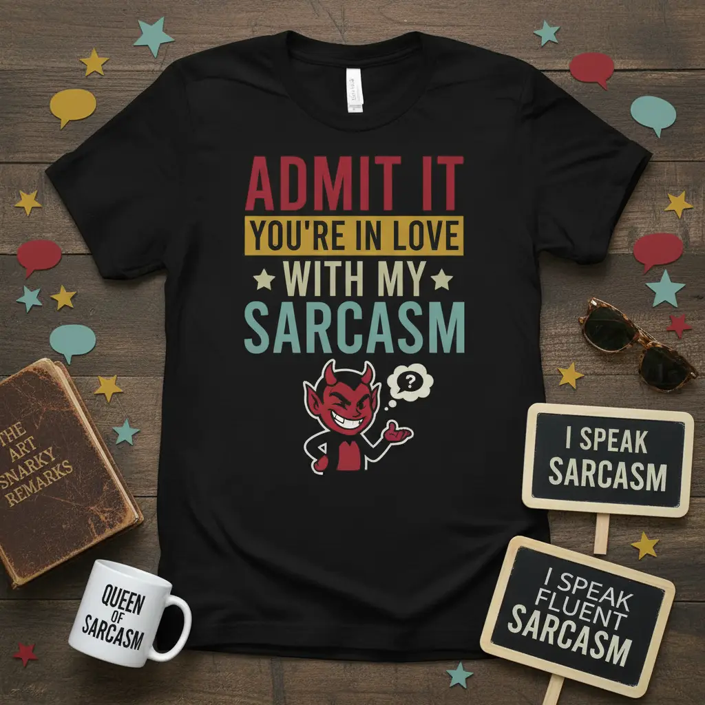 Admit It You’re in Love With My Sarcasm T-Shirt