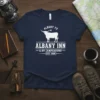 ALBANY INN & RV text design featuring unique typography on quality t-shirt