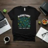Algorithms Optimize Compute Innovate stylish graphic design printed on comfortable cotton t-shirt