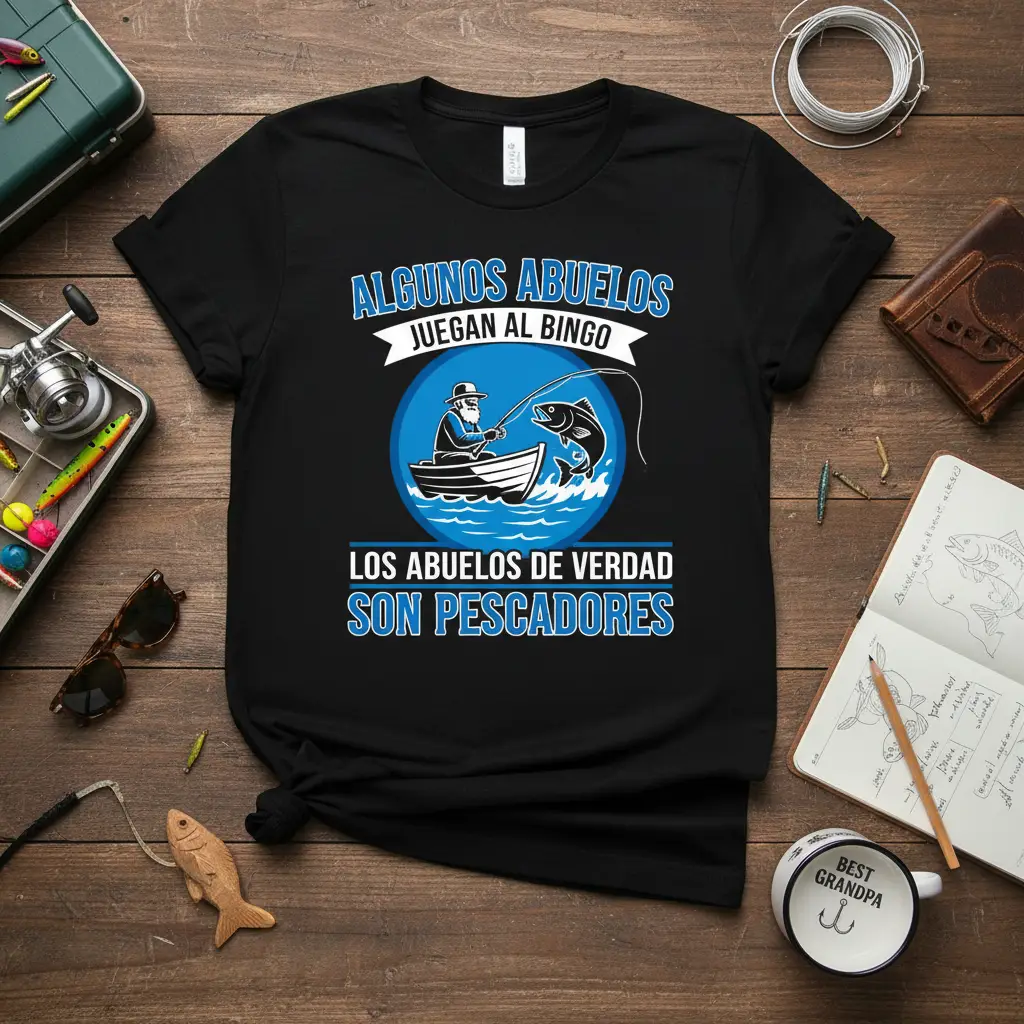 Algunos Abuelos Juegan Al Bingo Los Abuelos De Verdad Son T-Shirt