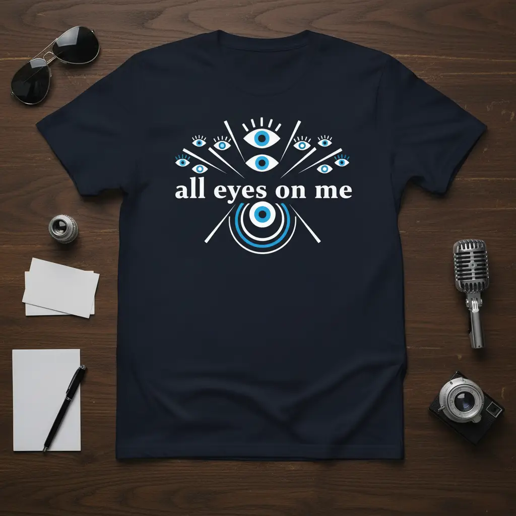 All Eyes on Me T-Shirt Statement for Attention Grabbers