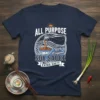 All Purpose Soy Sauce 100% Original Extra Salty t-shirt design with bottle pouring sauce into bowl