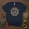Allah Calligraphy Islamic Art detailed graphic design printed on comfortable cotton t-shirt