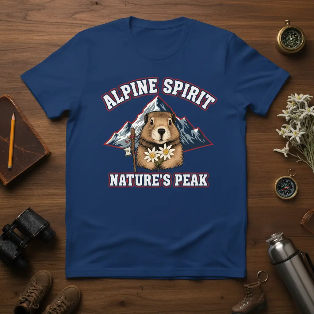 Alpine Spirit Nature’s Peak T-Shirt for Outdoor Lovers