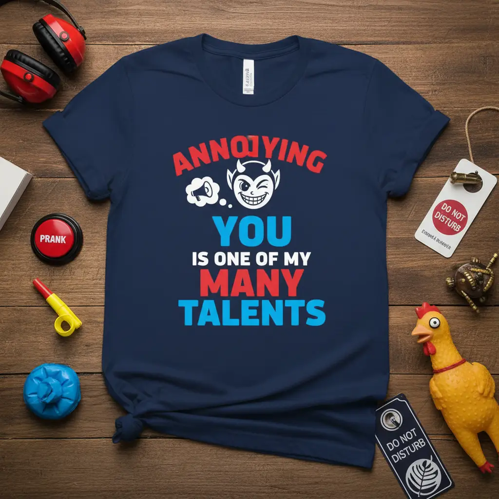 Annoying You Is One of My Many Talents T-Shirt Funny Gift