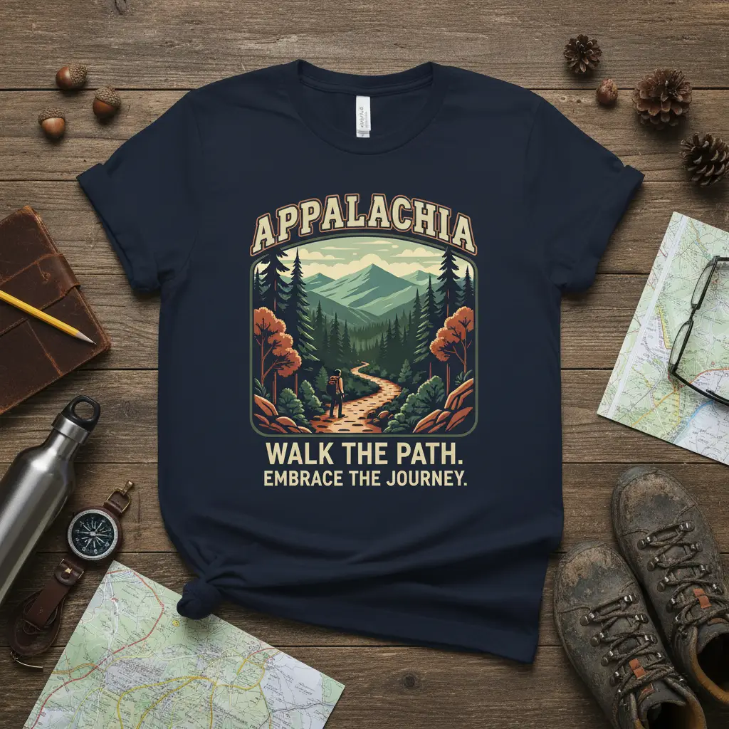 Appalachia Walk the Path Embrace the Journey T-Shirt