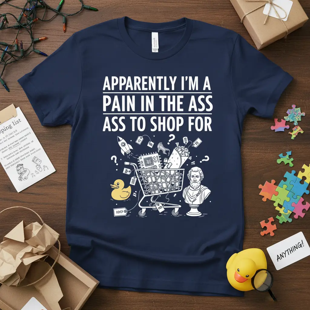 Apparently I’m a Pain in the Ass Tee Funny Gift for Shoppers