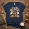 Are You Fall-O-WEEN DIRECTIONS? T-Shirt with cute ghosts, pumpkins, and rainbow graphic for Halloween and fall