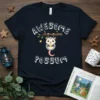 Awesome Possum t-shirt design with a cute possum hanging from a branch holding a star