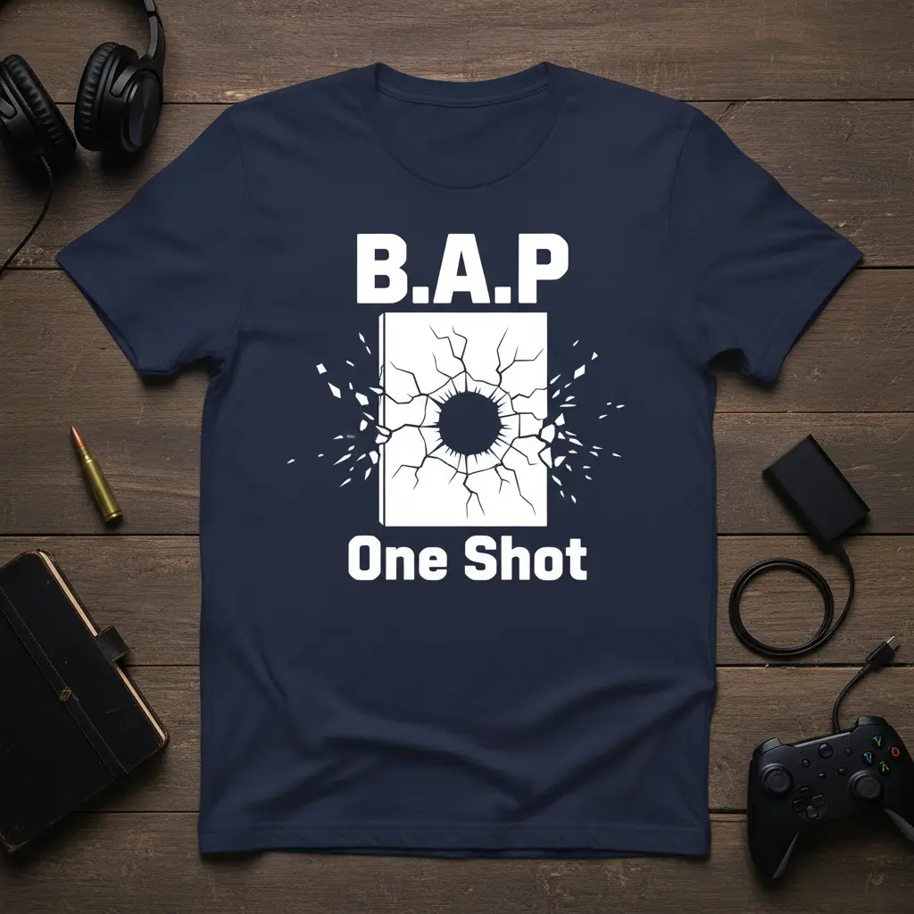 B.a.p One Shot T-Shirt Tactical Shooter Gamer Gift