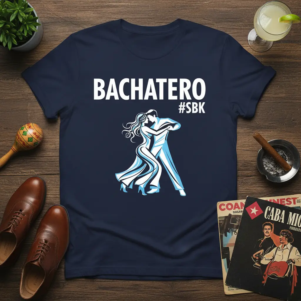 Bachatero #sbk Dance T-Shirt for Latin Dance Lovers