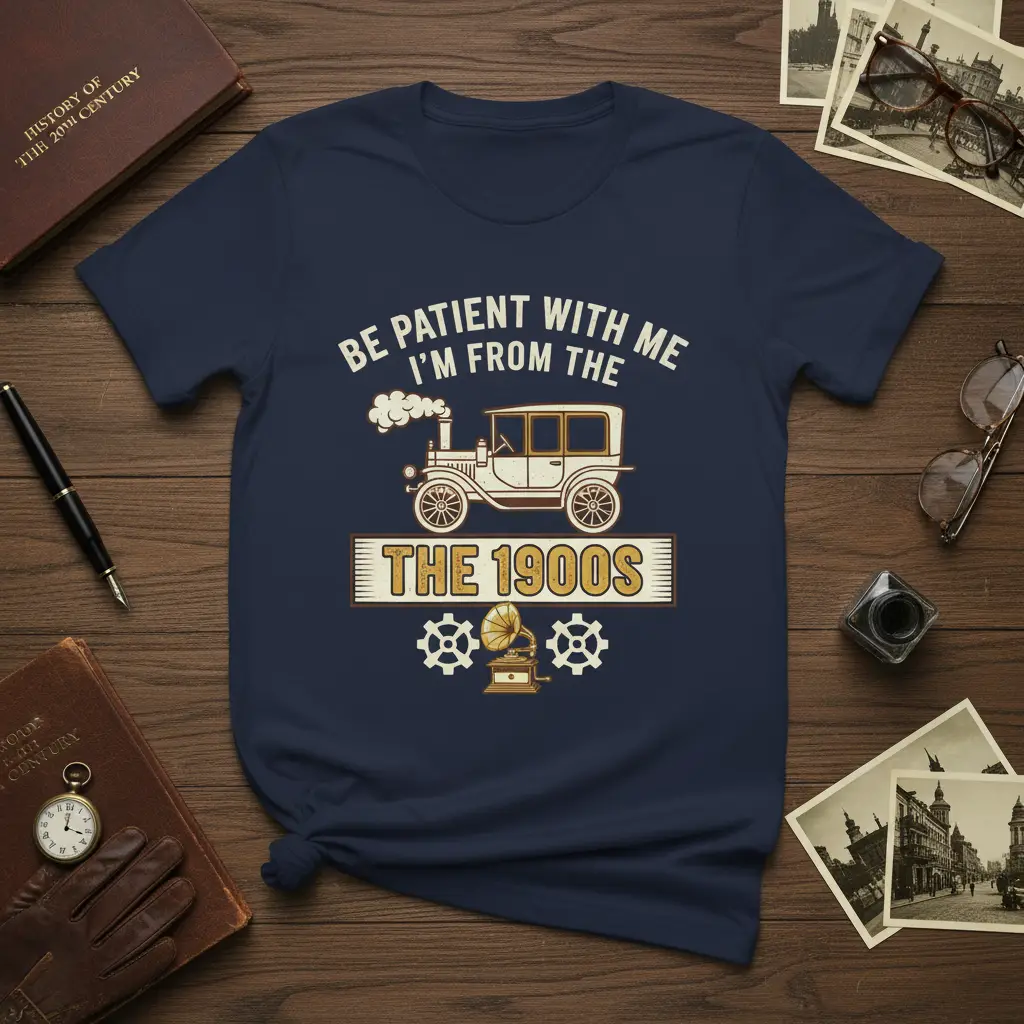 Be Patient With Me I’m From the 1900s Vintage Car Tee