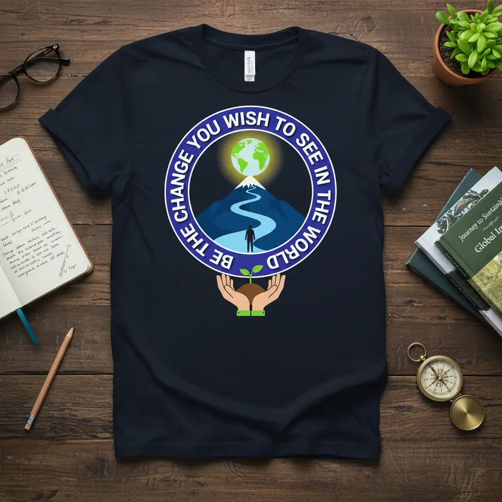 Be the Change You Wish to See in the World T-Shirt