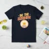 Be the Sunshine quote t-shirt with a cute smiling sun and rainbow graphic