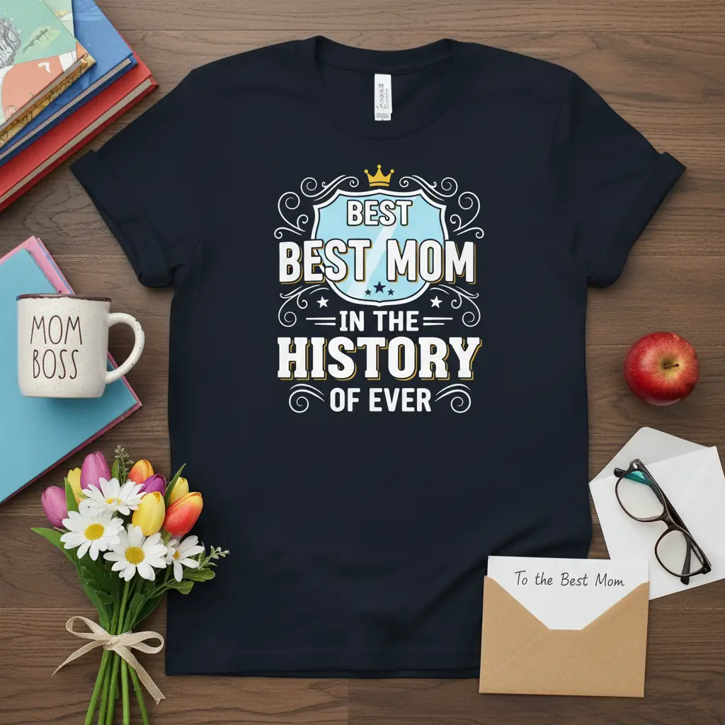 Best Best Mom in the History of Ever T-Shirt Gift