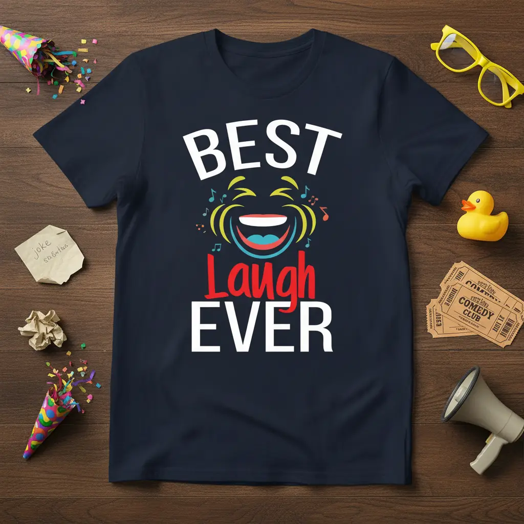 Best Laugh Ever Funny Quote T-Shirt Humorous Gift Idea
