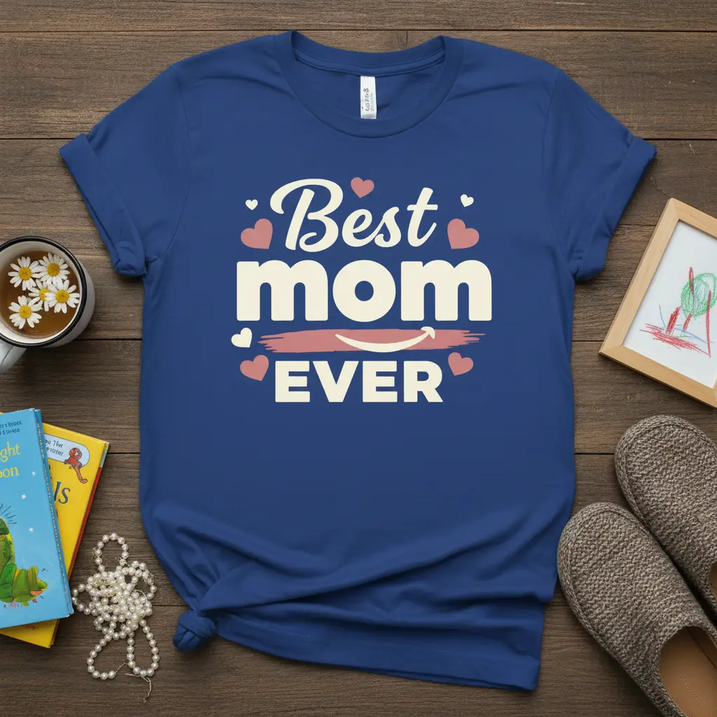 Best Mom Ever T-Shirt Funny Mother’s Day Gift for Moms