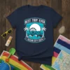 Best Trip Ever Ocean City 2024 t-shirt featuring a Ferris wheel, roller coaster, palm trees, and waves