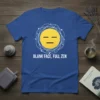 Blank Face Full Zen eye-catching graphic design printed on comfortable cotton t-shirt